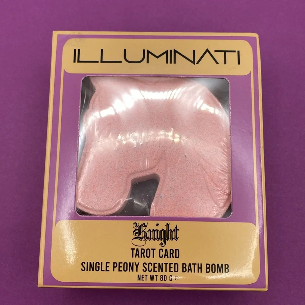 Illuminati Knight Bring Balance To Your Life And Avoid Extremes Peony Bath Bomb